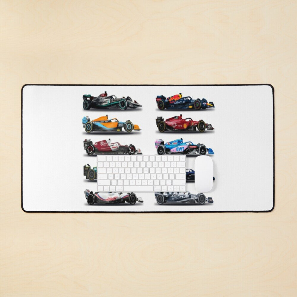 Desk Mat F1 All Cars 2022 Large Gaming Mouse Pad 35X16 Inch 7802738346503
