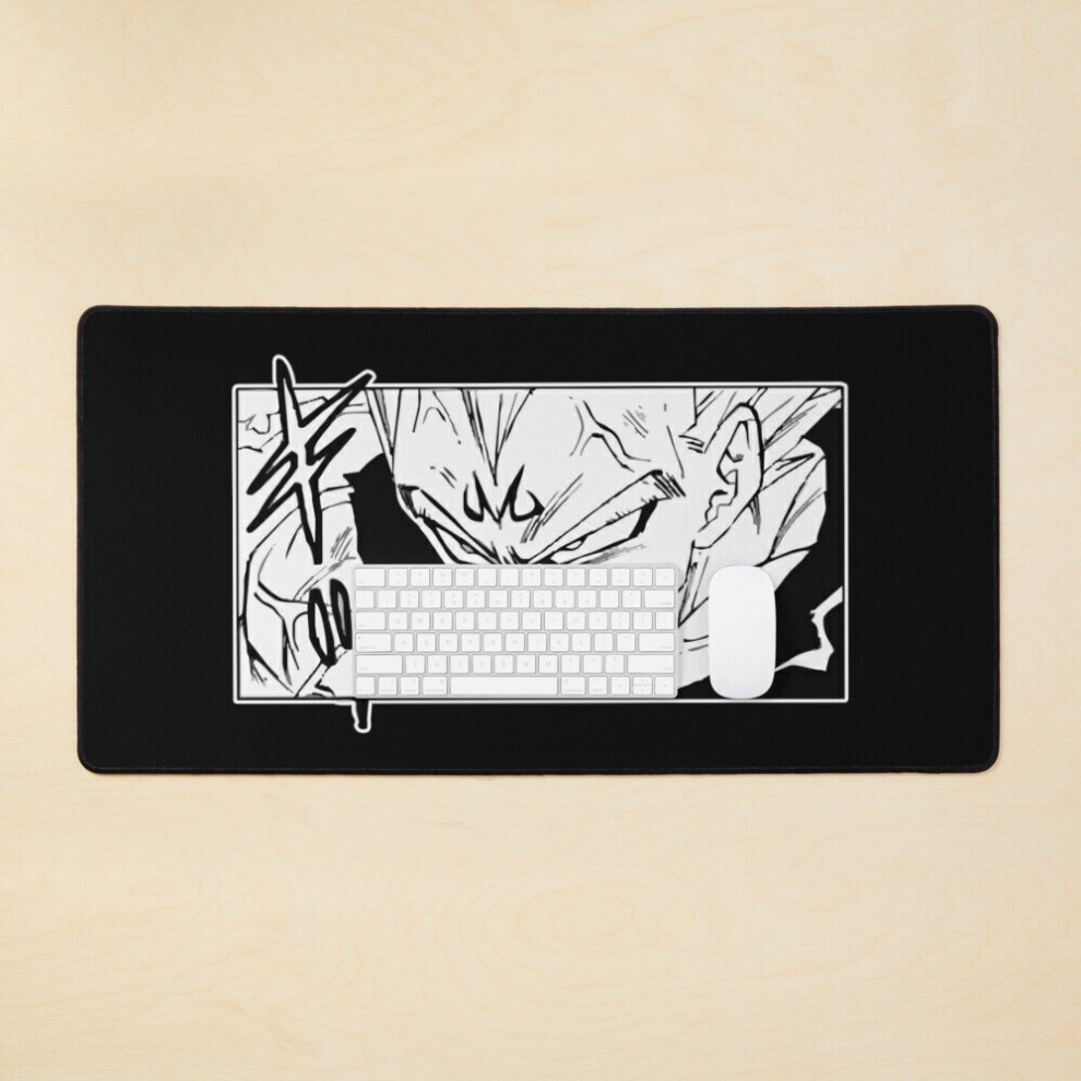 Desk Mat Majin Vegeta Large Gaming Mouse Pad 35X16 Inch 7802738312164