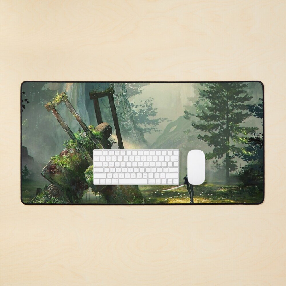 Desk Mat Nier Automata [2B] Landscape Large Gaming Mouse Pad 35X16 Inch 7802738312997