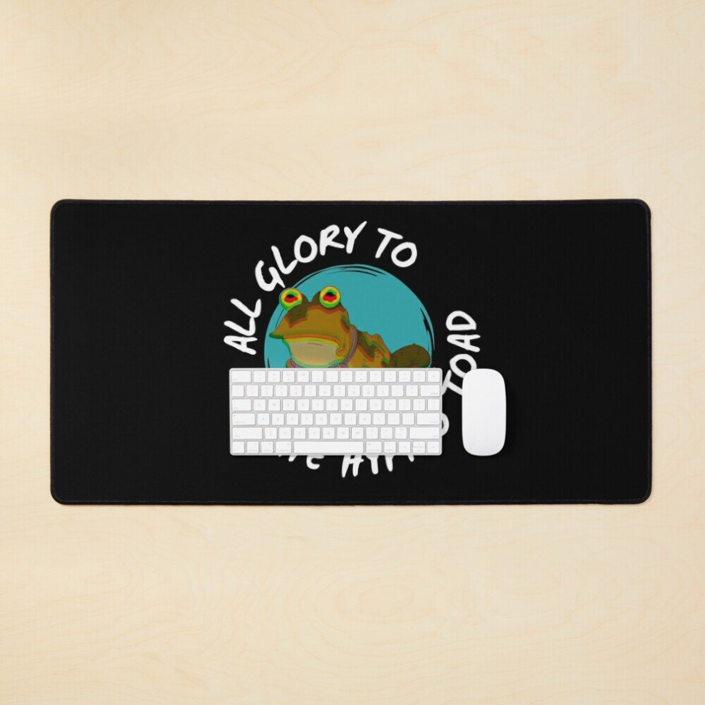 Desk Mat All Glory To The Hypno Toad! Large Gaming Mouse Pad 35X16 Inch 7802738327052