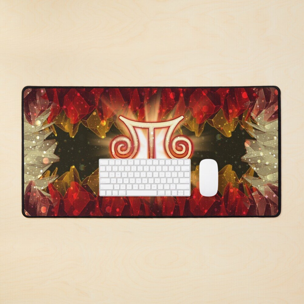 Desk Mat Wizard101 - Balance Cast Symbol Large Gaming Mouse Pad 35X16 Inch 7802738388336
