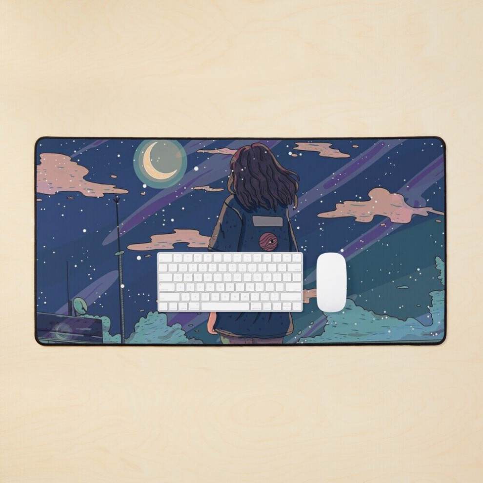 Desk Mat It's Late And I Still Miss You Large Gaming Mouse Pad 35X16 Inch 7802738327069