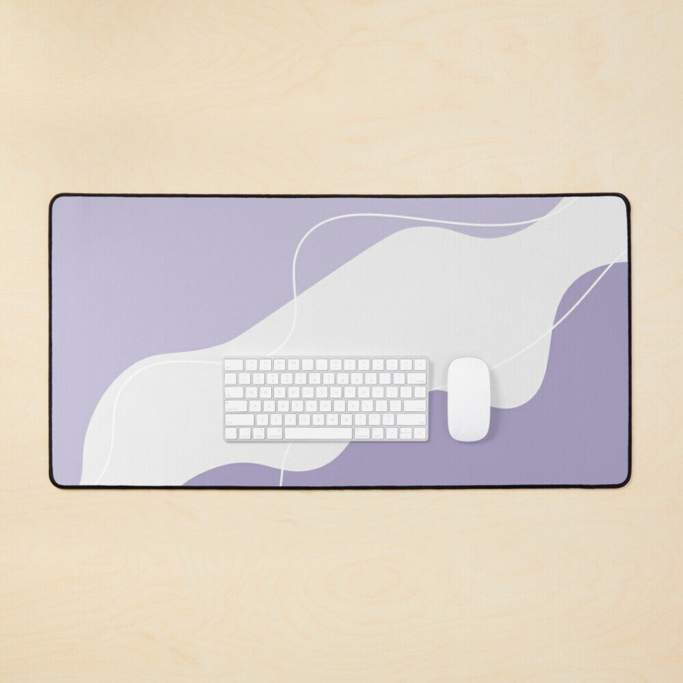 Desk Mat Cute Aesthetic Items Large Gaming Mouse Pad 35X16 Inch Purple 7802738366129