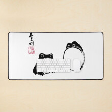 Desk Mat Matsumoto Hoji Frogs Large Gaming Mouse Pad 35x16 inch