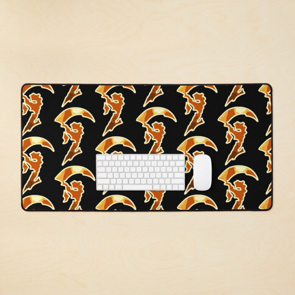 Desk Mat Suikoden Soul Eater Rune Vector Large Gaming Mouse Pad 35X16 Inch 7802738383836