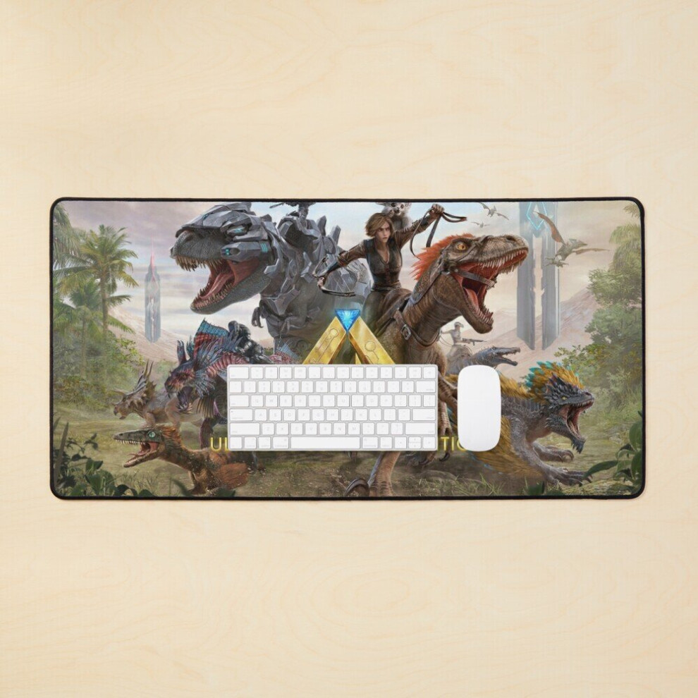 Desk Mat Ark Survival Evolved Ultimate Survivor Edition Large Gaming Mouse Pad 35X16 Inch 7802738335439
