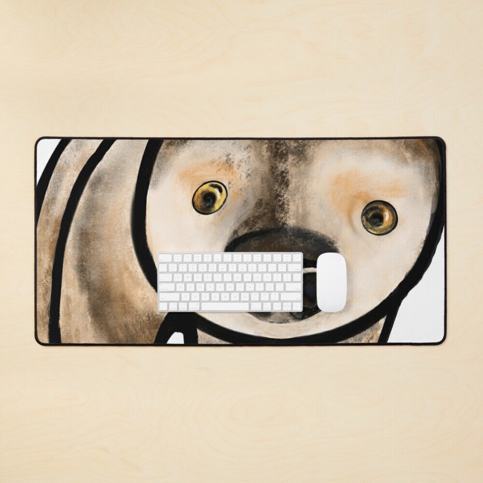 Desk Mat Bow Tie The Sloth Large Gaming Mouse Pad 35X16 Inch 7802738400632