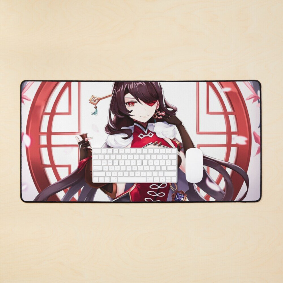 Desk Mat Beidou Genshin Impact Large Gaming Mouse Pad 35X16 Inch 7802738350197
