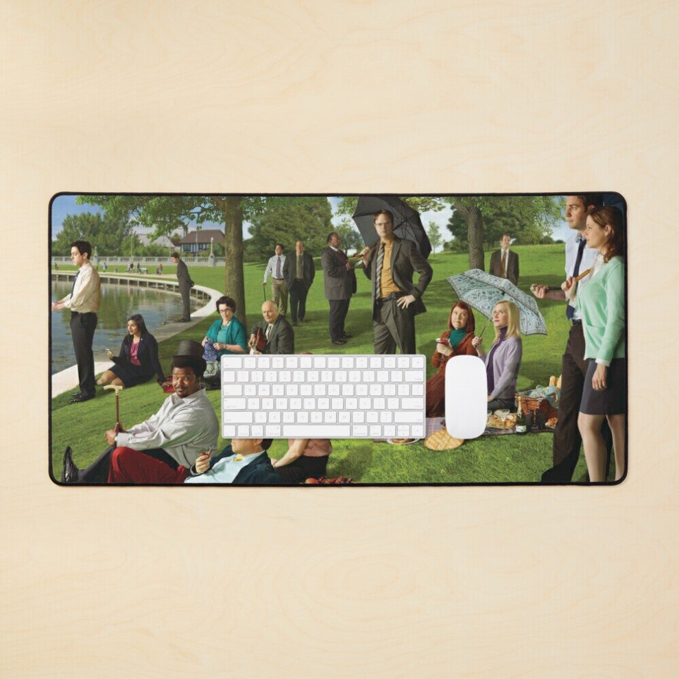 Desk Mat Seurat, The Office Edition Large Gaming Mouse Pad 35X16 Inch 7802738327250