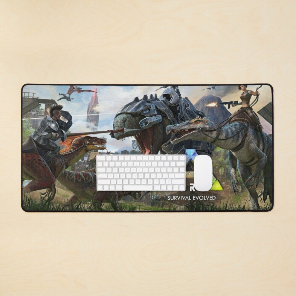 Desk Mat Ark Survival Evolved Large Gaming Mouse Pad 35X16 Inch 7802738314663