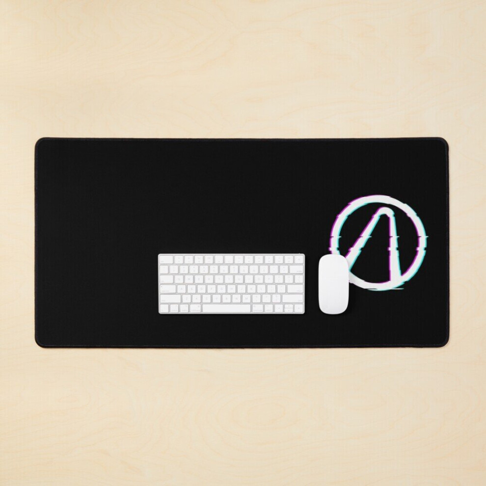 Desk Mat Glitched Vault Logo - Borderlands Large Gaming Mouse Pad 35X16 Inch 7802738327229