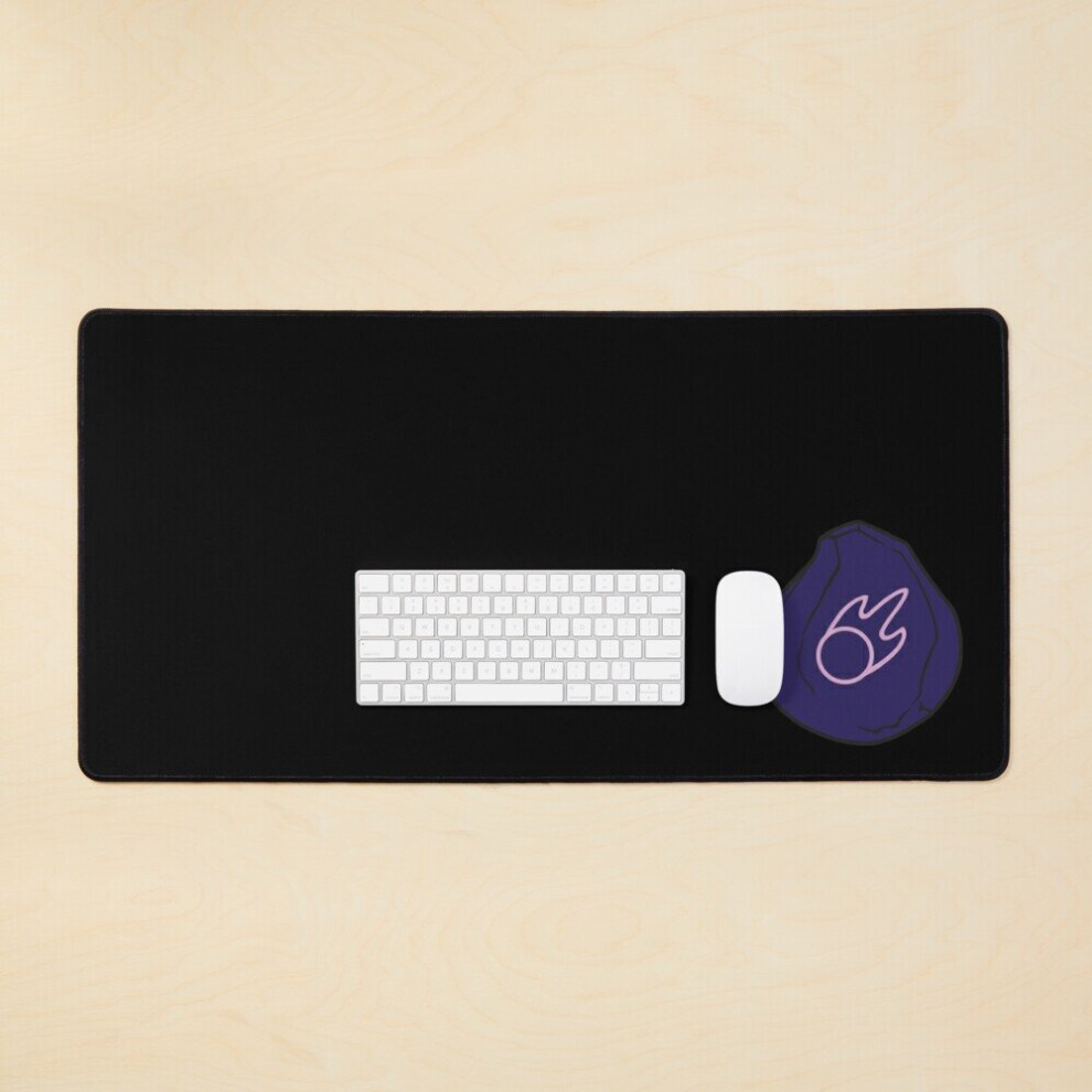 Desk Mat Mage Soul Stone Colour Large Gaming Mouse Pad 35X16 Inch Black 7802738354560