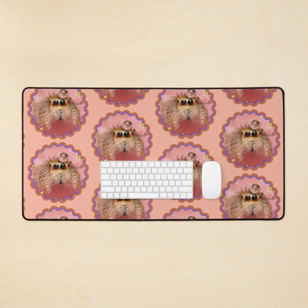 Desk Mat Cutest Spider Large Gaming Mouse Pad 35X16 Inch 7802738358049