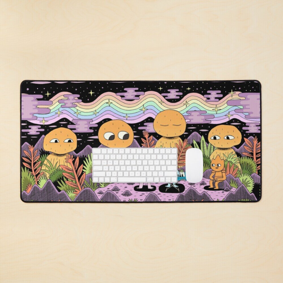 Desk Mat Spectrum Large Gaming Mouse Pad 35X16 Inch 7802738314700