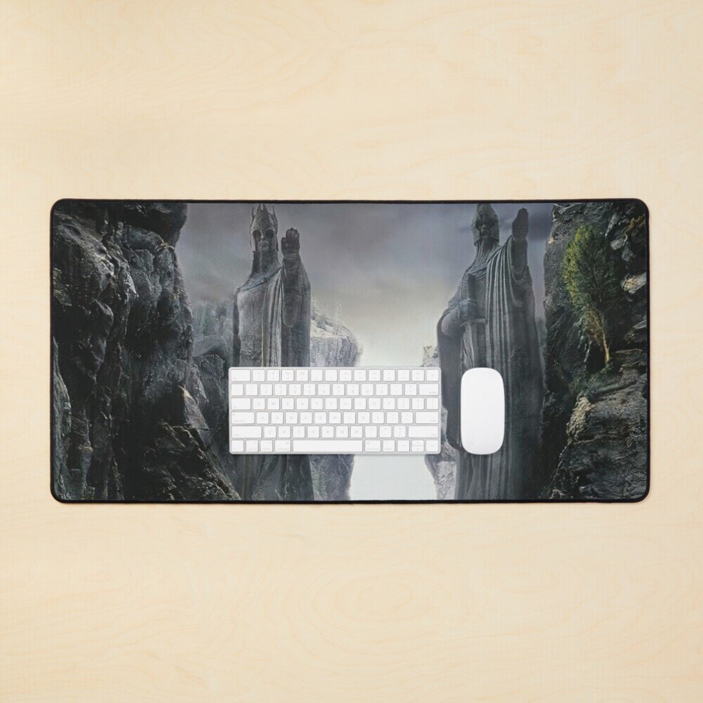 Desk Mat Two Of Pillars Large Gaming Mouse Pad 35X16 Inch 7802738322248