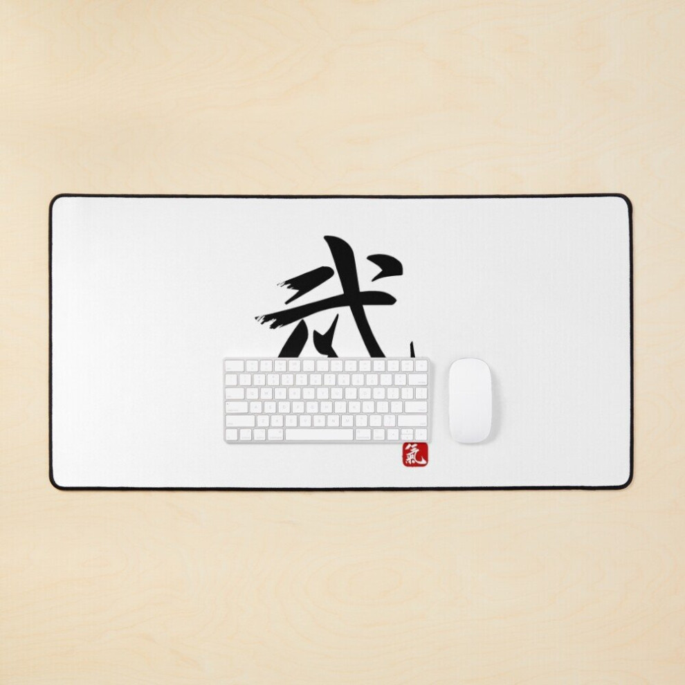 Desk Mat Warrior Spirit Large Gaming Mouse Pad 35X16 Inch 7802738329681