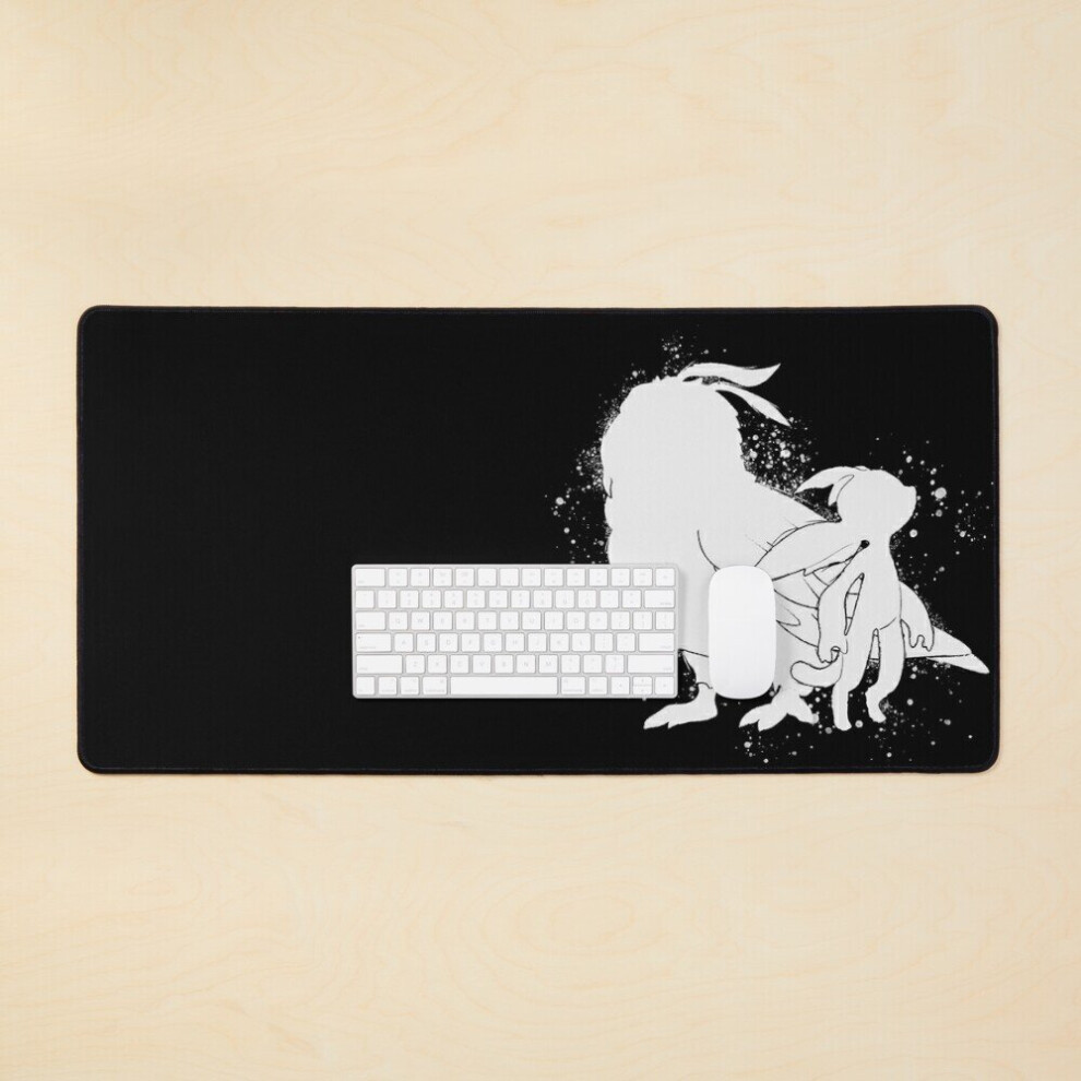 Desk Mat Ori, Ku And Will Of The Wisps Large Gaming Mouse Pad 35X16 Inch 7802738377828