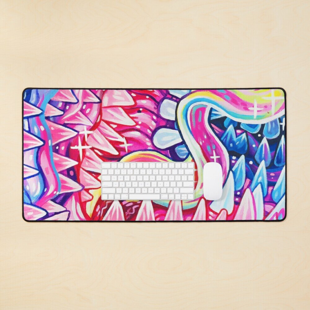Desk Mat Infinite Large Gaming Mouse Pad 35X16 Inch 7802738372625