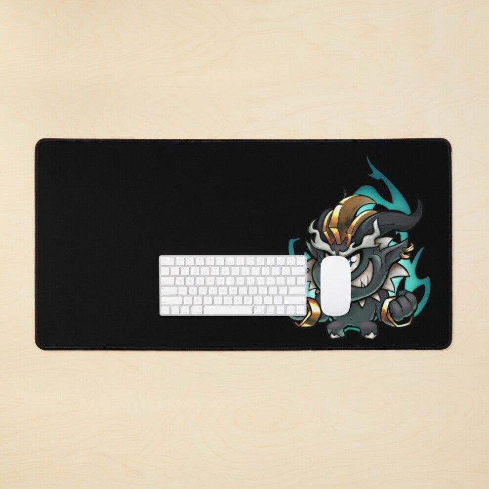 Desk Mat One Eyed Endboss Mascot Large Gaming Mouse Pad 35X16 Inch 7802738391657