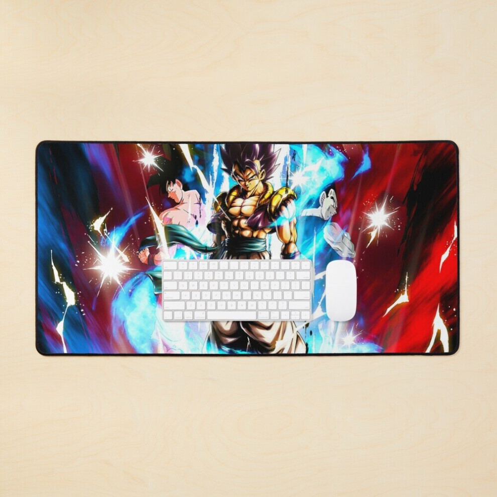Desk Mat Gogeta Large Gaming Mouse Pad 35X16 Inch 7802738393460