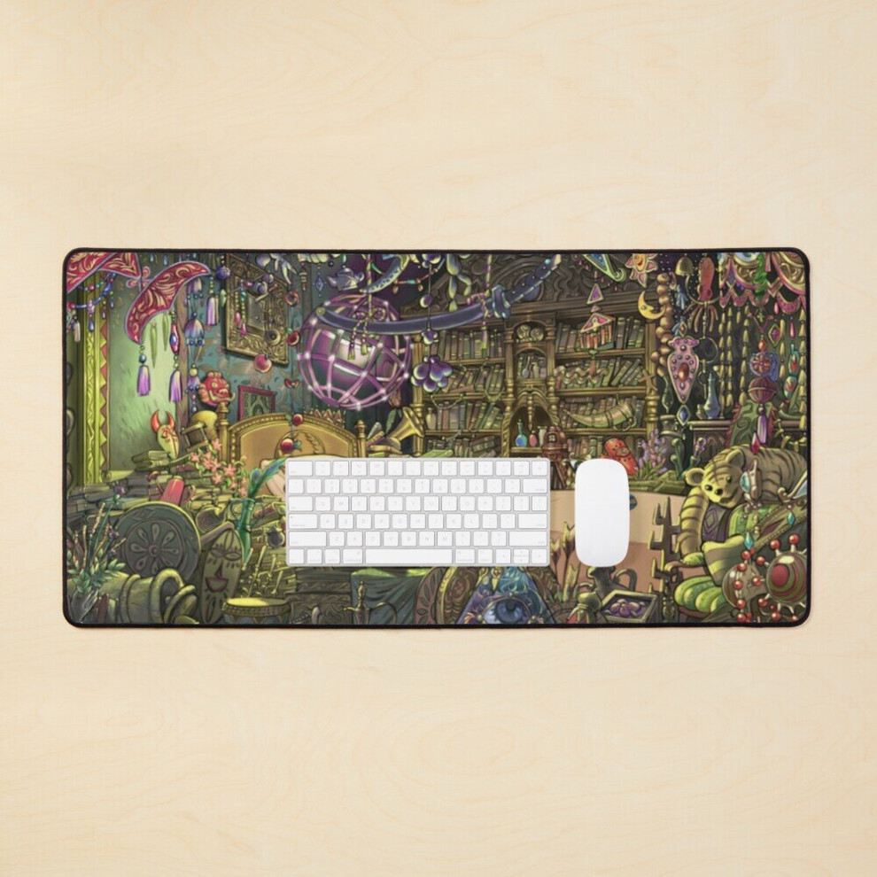 Desk Mat Iconic Place Large Gaming Mouse Pad 35X16 Inch 7802738332278