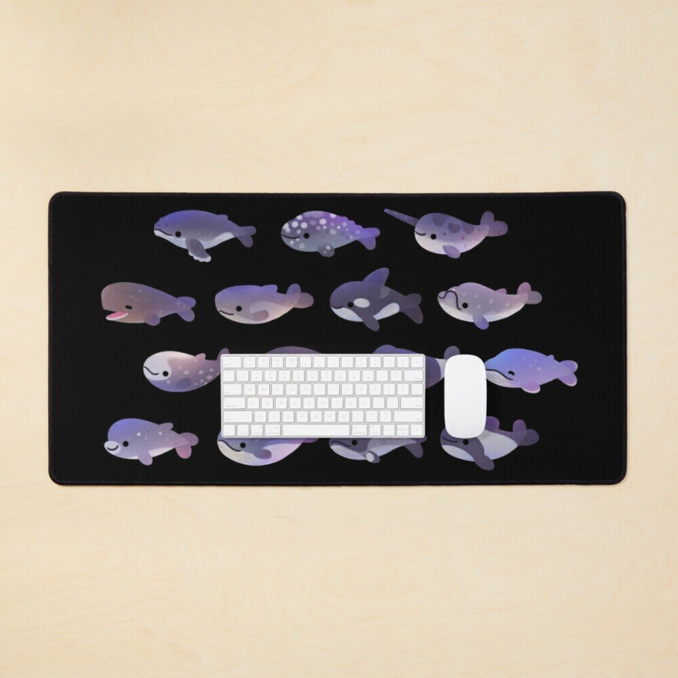 Desk Mat Whale Day Large Gaming Mouse Pad 35X16 Inch 7802738382273