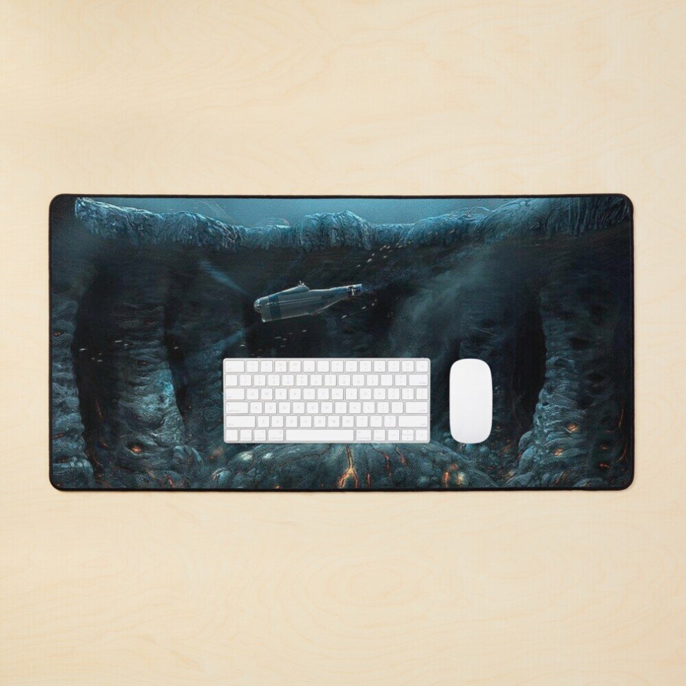 Desk Mat Subnautica Seamoth Large Gaming Mouse Pad 35X16 Inch 7802738349962