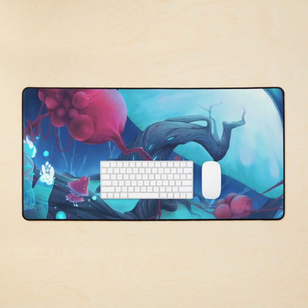 Desk Mat Mushcat's World Large Gaming Mouse Pad 35X16 Inch 7802738324723