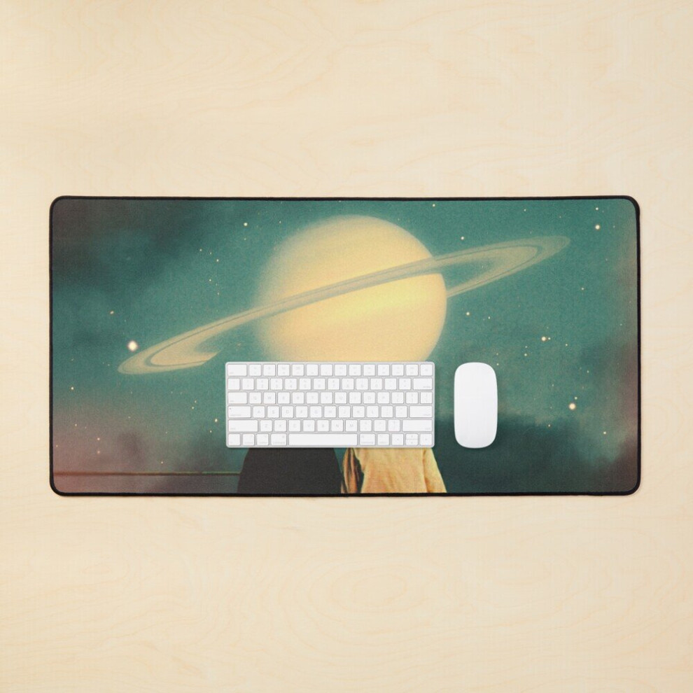Bearlad Desk Mat Together Through The Storms Large Gaming Mouse Pad 35X16 Inch