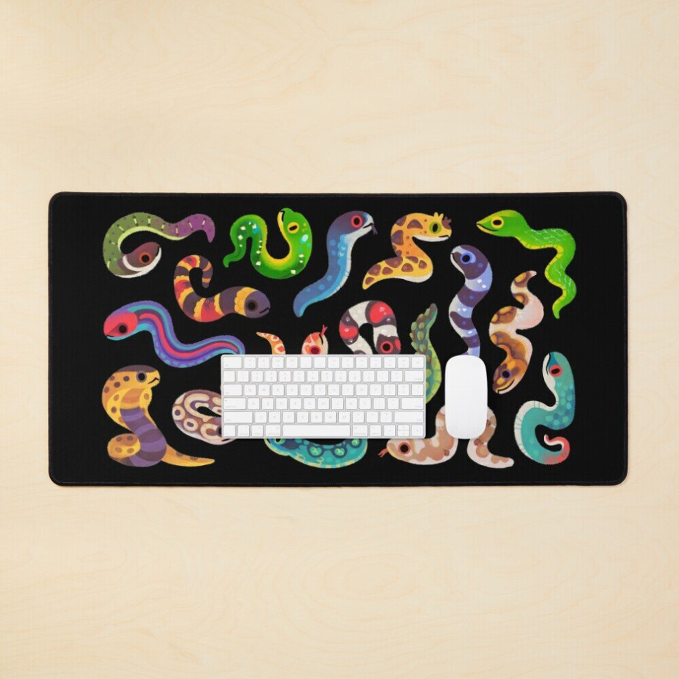 Desk Mat Serpent Day Large Gaming Mouse Pad 35X16 Inch 7802738343311