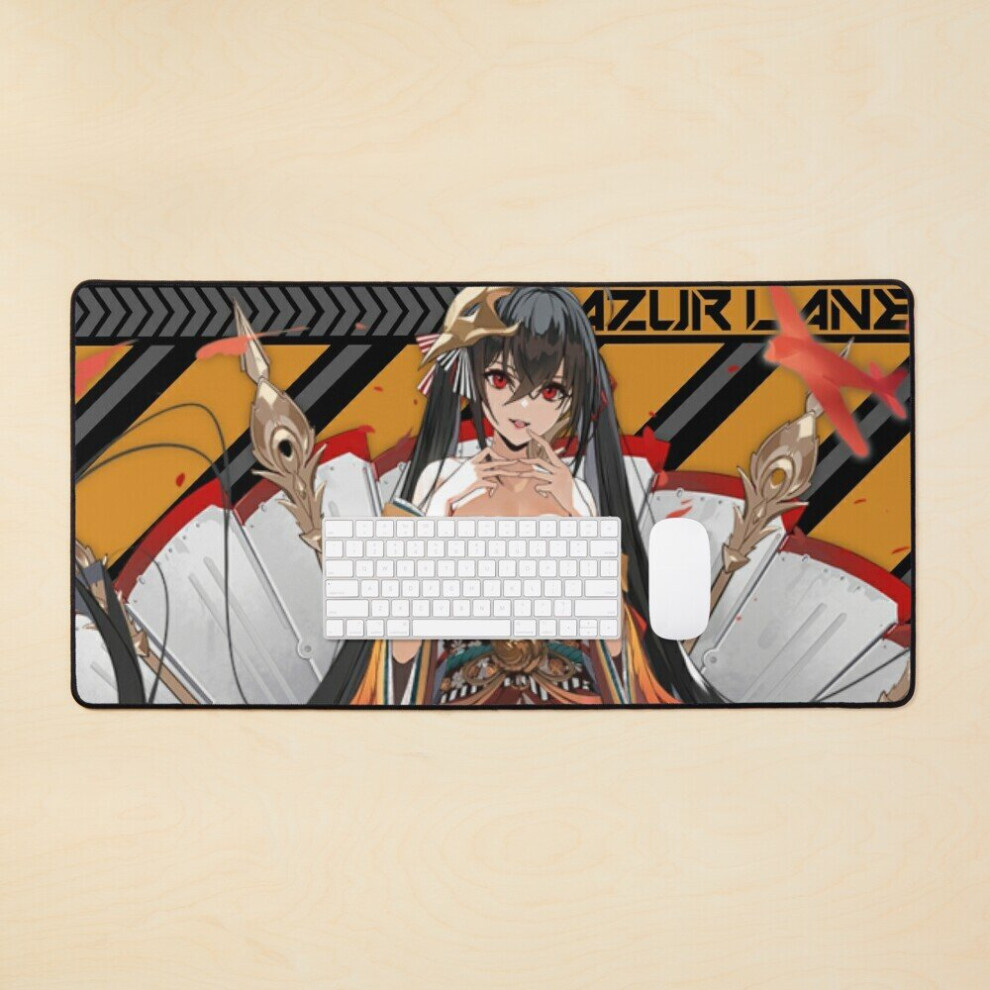 Desk Mat Azur Lane Taihou Large Gaming Mouse Pad 35X16 Inch 7802738410181