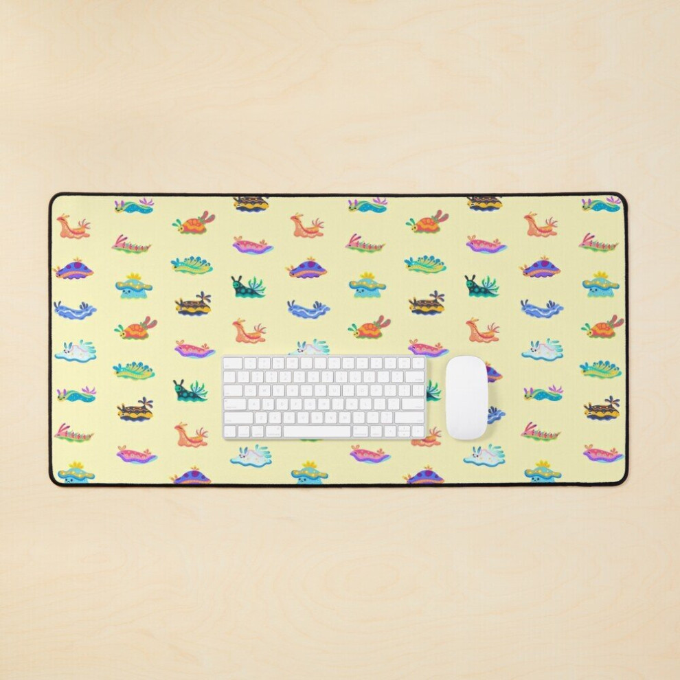 Desk Mat Sea Slug Large Gaming Mouse Pad 35X16 Inch 7802738363012