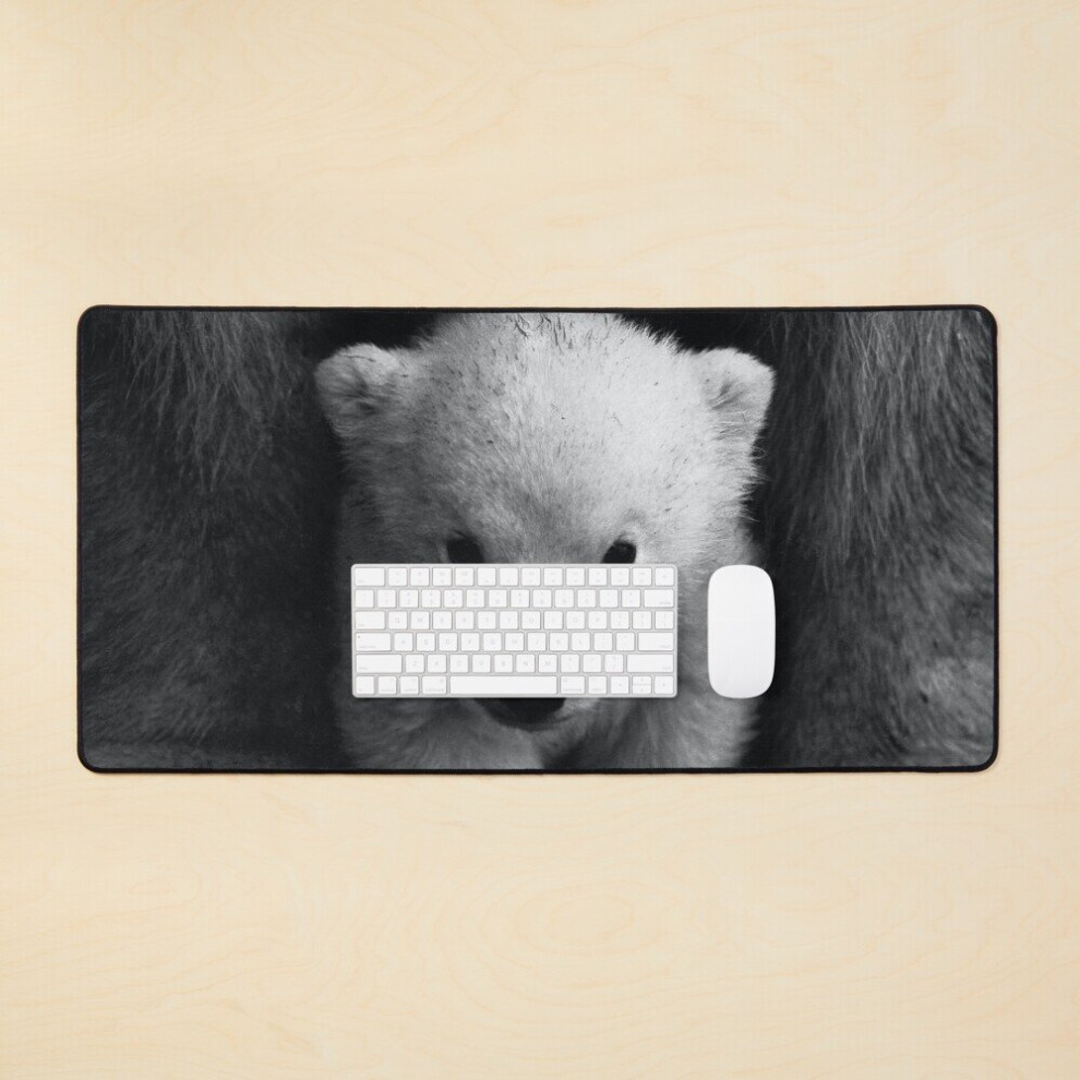 Desk Mat Polar Bear Large Gaming Mouse Pad 35X16 Inch 7802738381603