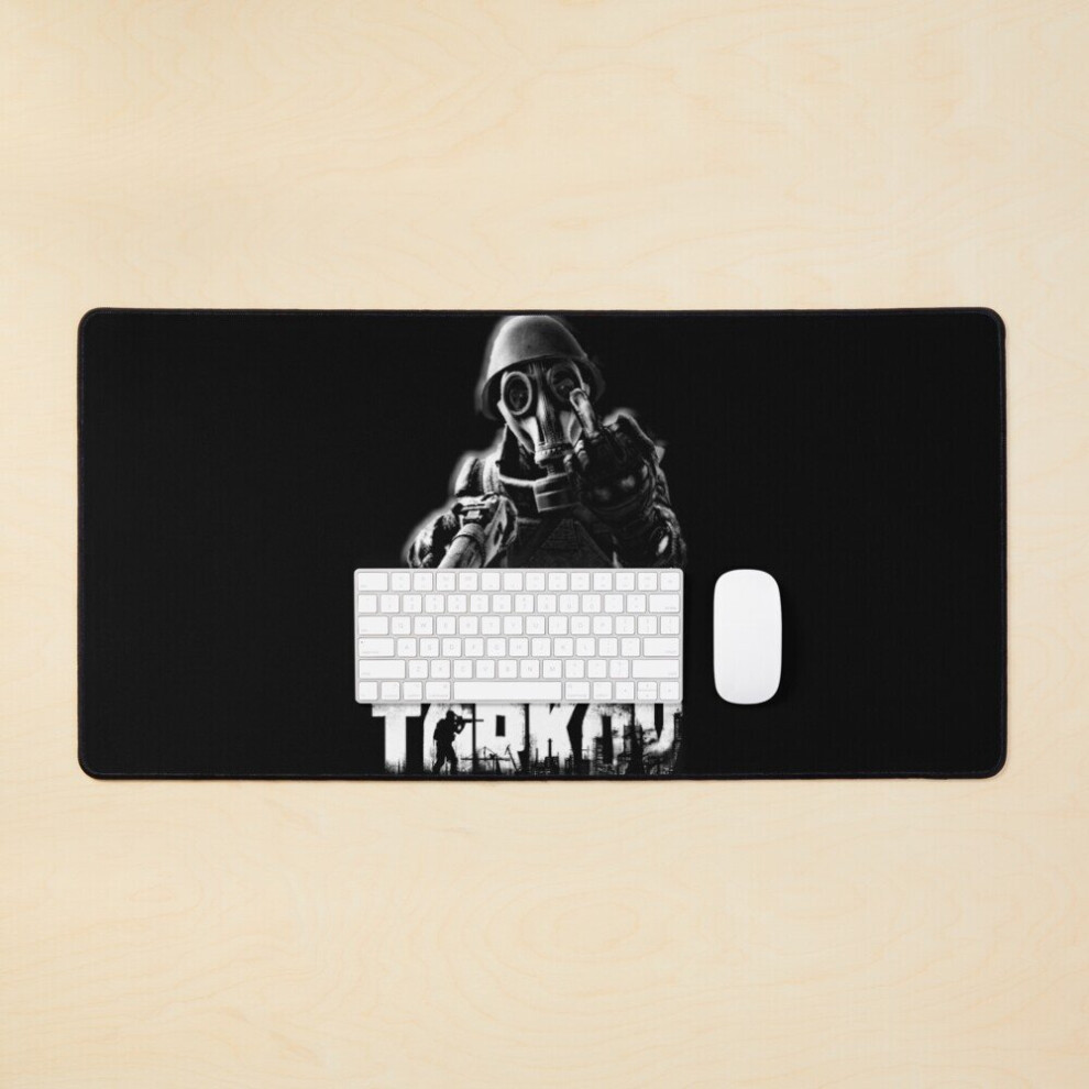 Desk Mat Escape From Tarkov "This Is For You" Large Gaming Mouse Pad 35X16 Inch Black 7802738395112