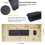 Desk Mat Rust Air Drop  Large Gaming Mouse Pad 35x16 inch 2