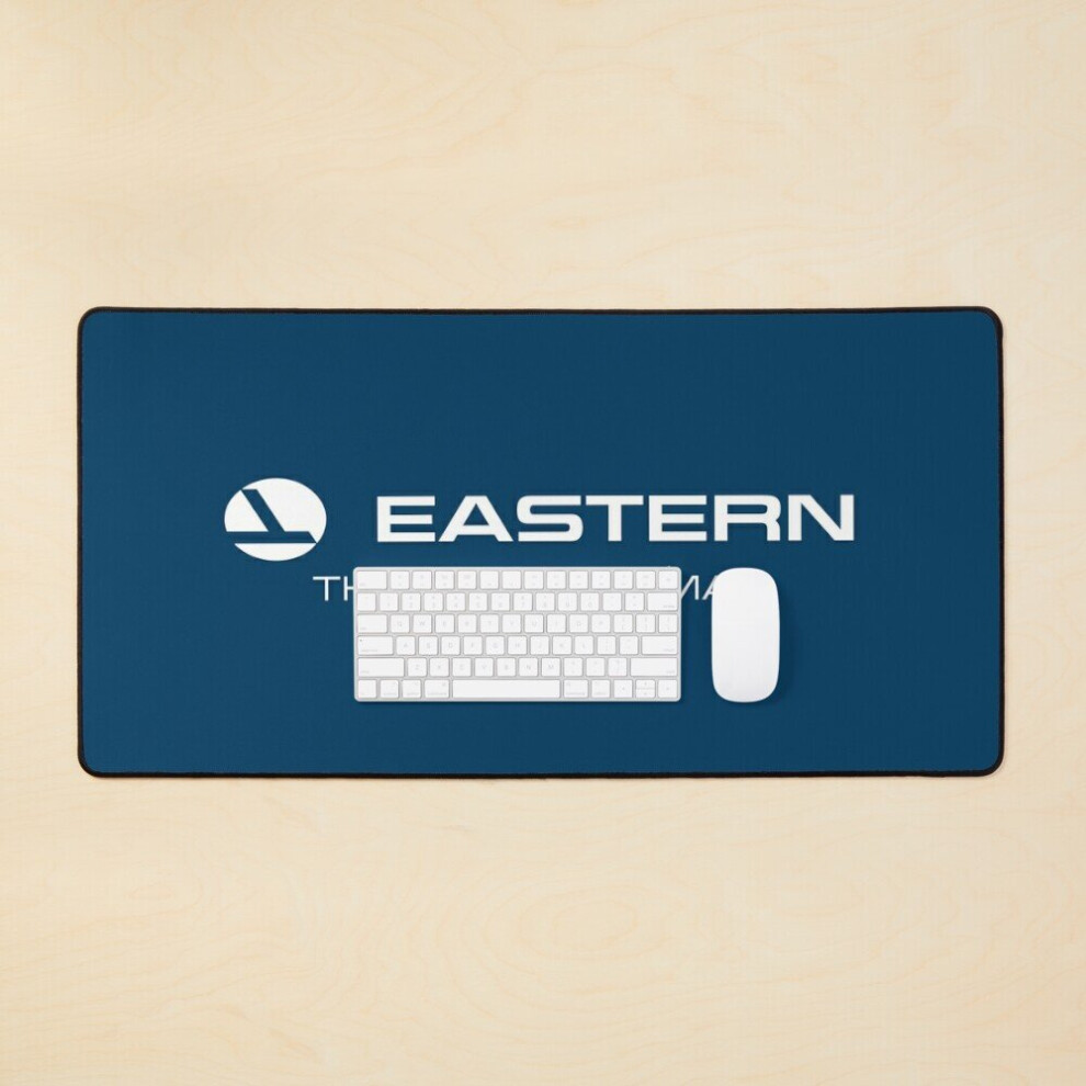 Desk Mat Eastern Airlines Wings Of Man Logo Large Gaming Mouse Pad 35X16 Inch 7802738410433