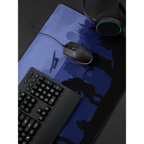 Desk Mat Rust Air Drop  Large Gaming Mouse Pad 35x16 inch 2