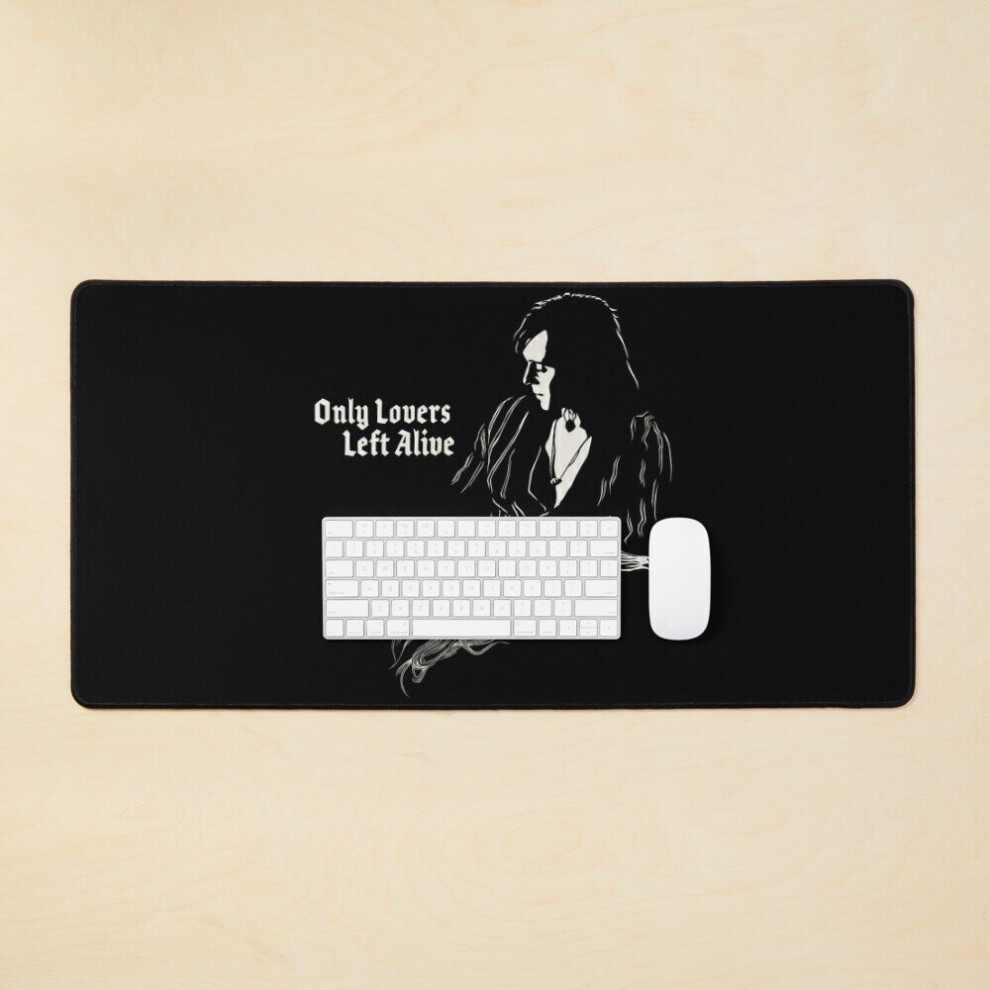 Desk Mat Only Lovers Left Alive Movie Large Gaming Mouse Pad 35X16 Inch 7802738385915
