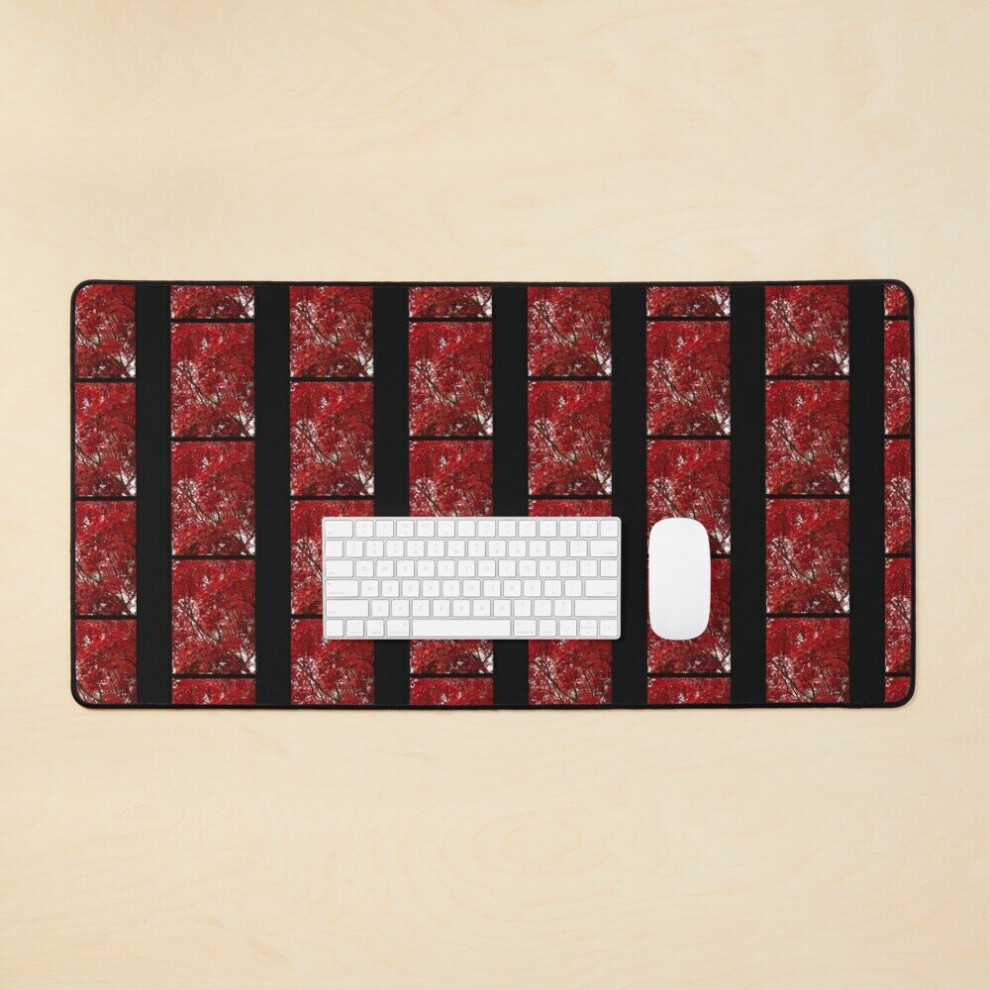 Desk Mat Aki ? Autumn Leaves Large Gaming Mouse Pad 35X16 Inch 7802738376258