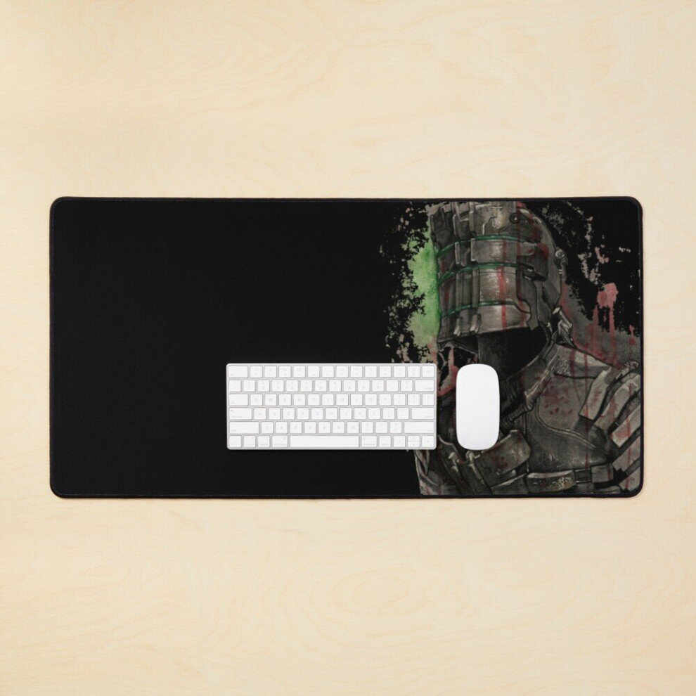 Desk Mat Dead Space (Watercolour Painting) Large Gaming Mouse Pad 35X16 Inch 7802738348903