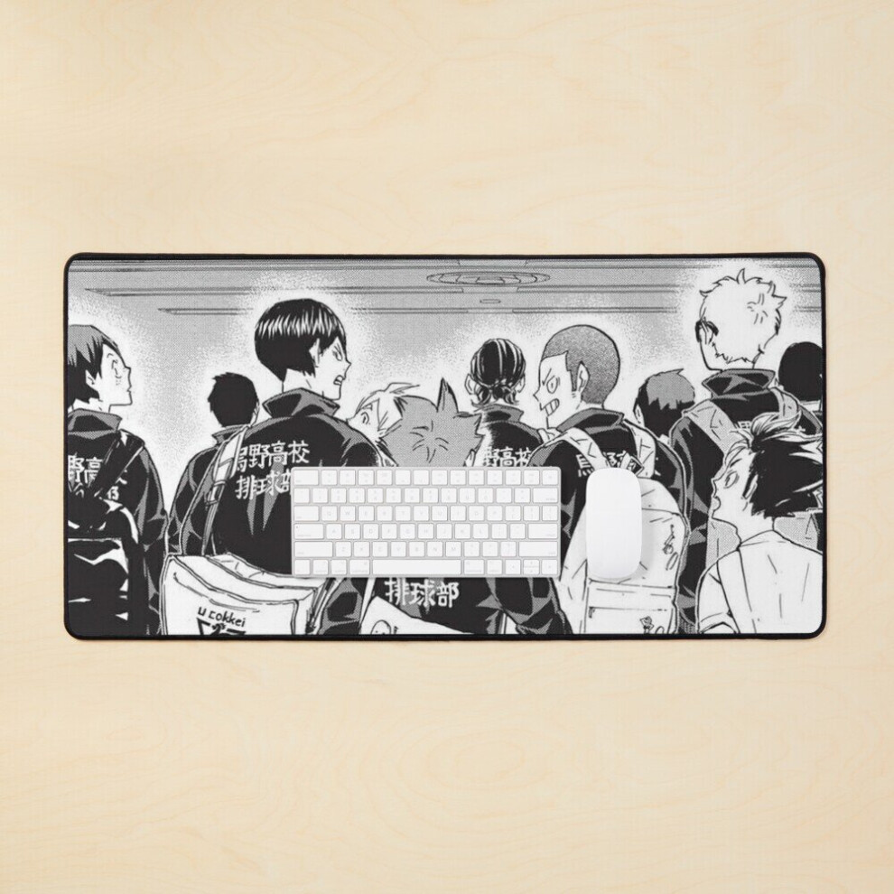 Desk Mat Haikyuu Karasuno Large Gaming Mouse Pad 35X16 Inch 7802738319811