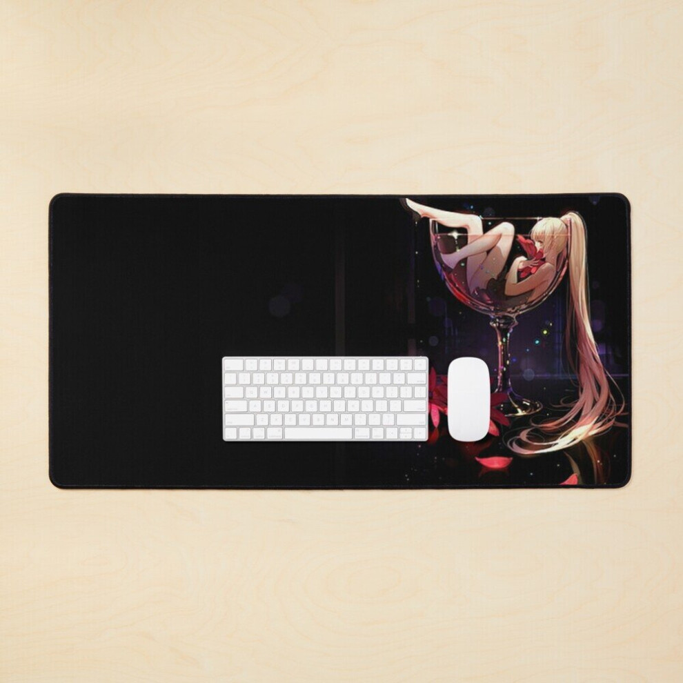Desk Mat Sexy Anime Girl Large Gaming Mouse Pad 35X16 Inch 7802738363593