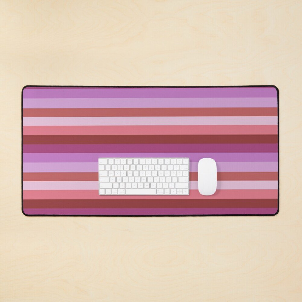 Desk Mat Lipstick Lesbian Pride Large Gaming Mouse Pad 35X16 Inch 7802738340877
