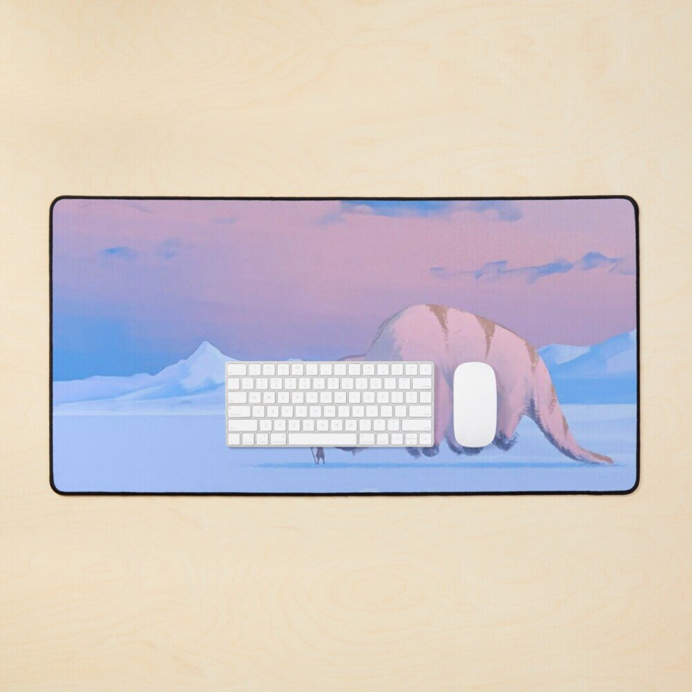 Desk Mat Appa With A Choppa Large Gaming Mouse Pad 35X16 Inch 7802738332438
