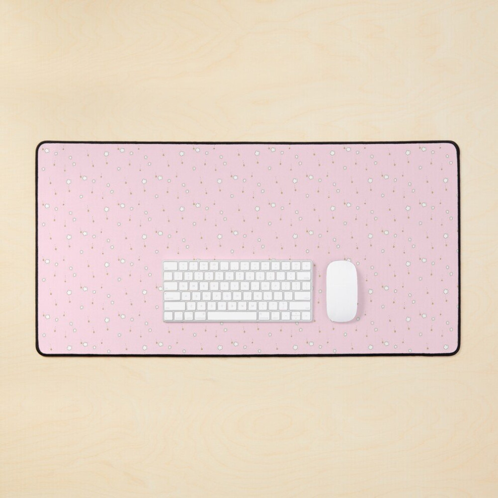 Desk Mat Fallen Stars Large Gaming Mouse Pad 35X16 Inch 7802738376845