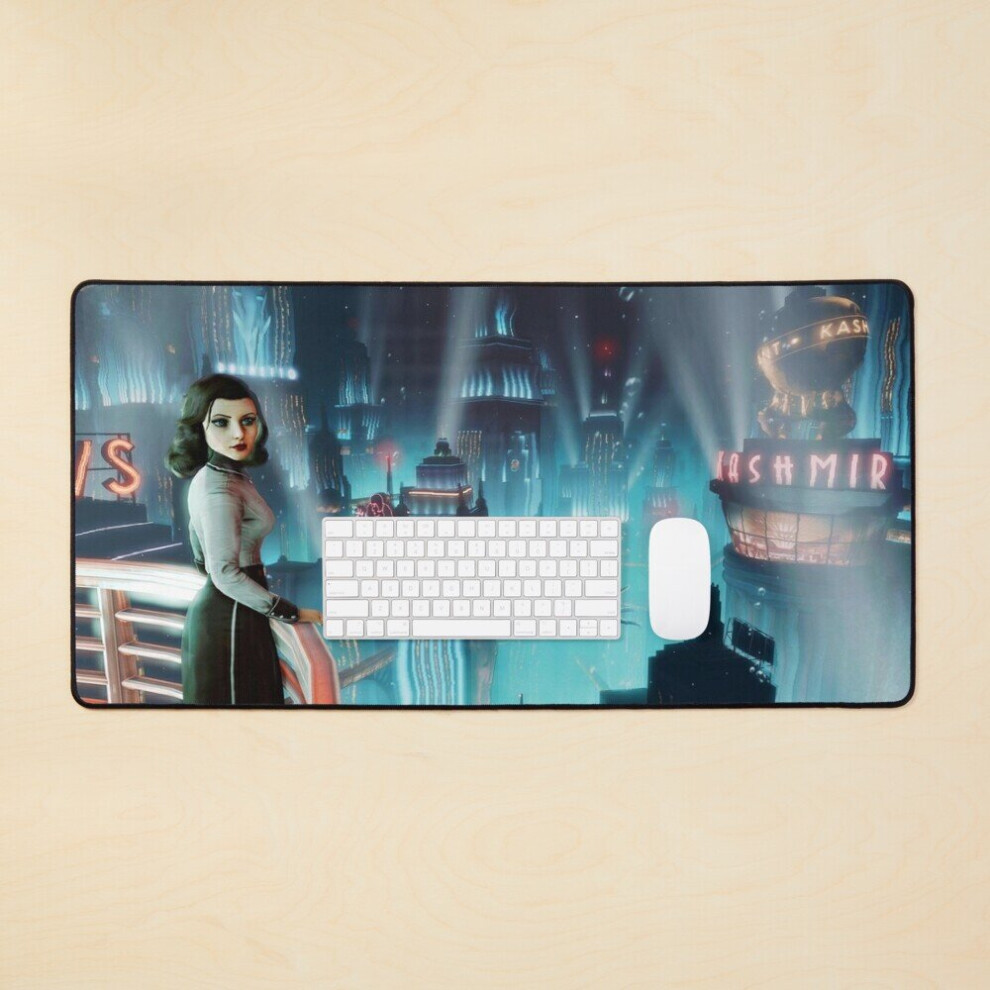Desk Mat Bioshock Beautiful View Large Gaming Mouse Pad 35X16 Inch 7802738406696