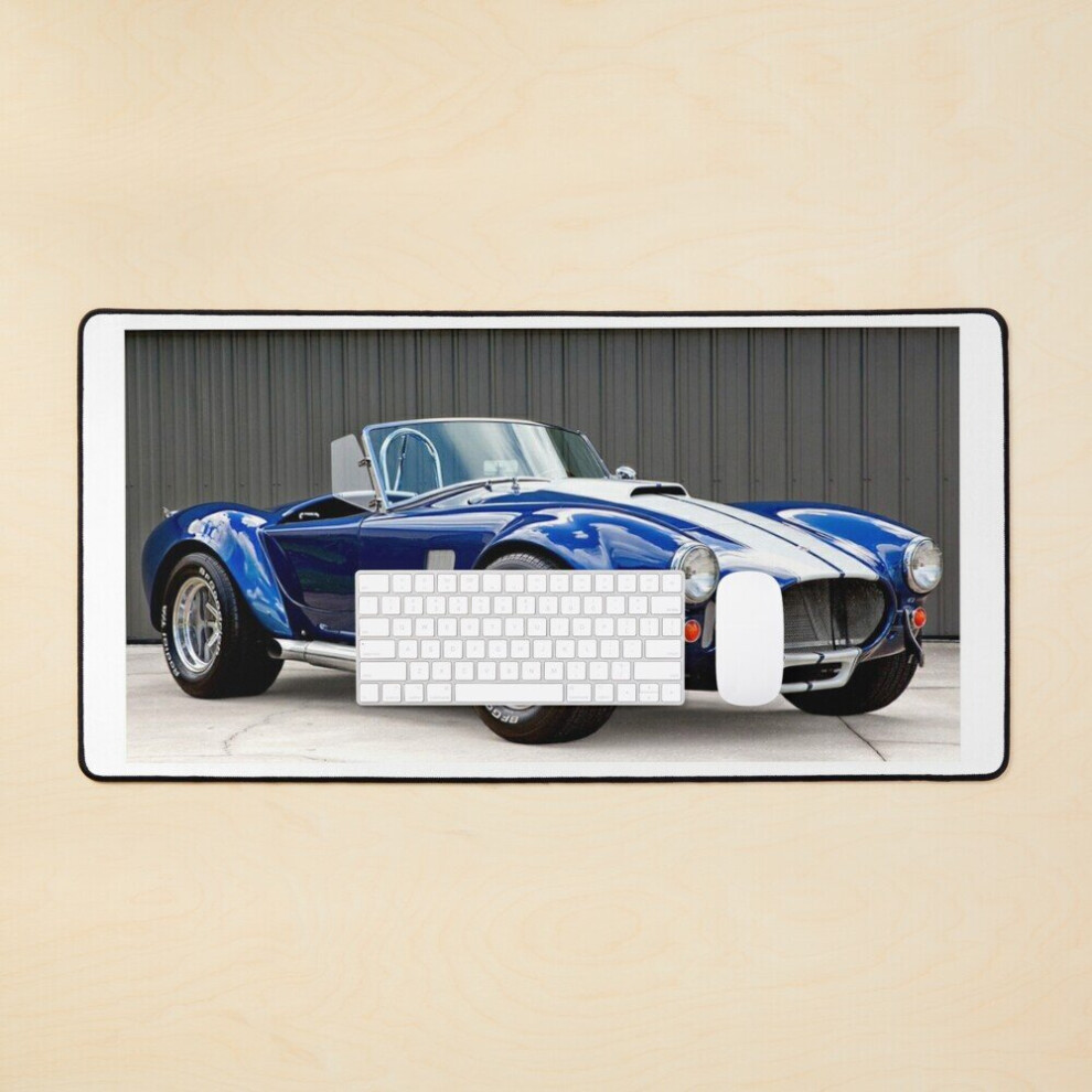 Desk Mat 1967 Shelby Cobra 427 Large Gaming Mouse Pad 35X16 Inch 7802738404678