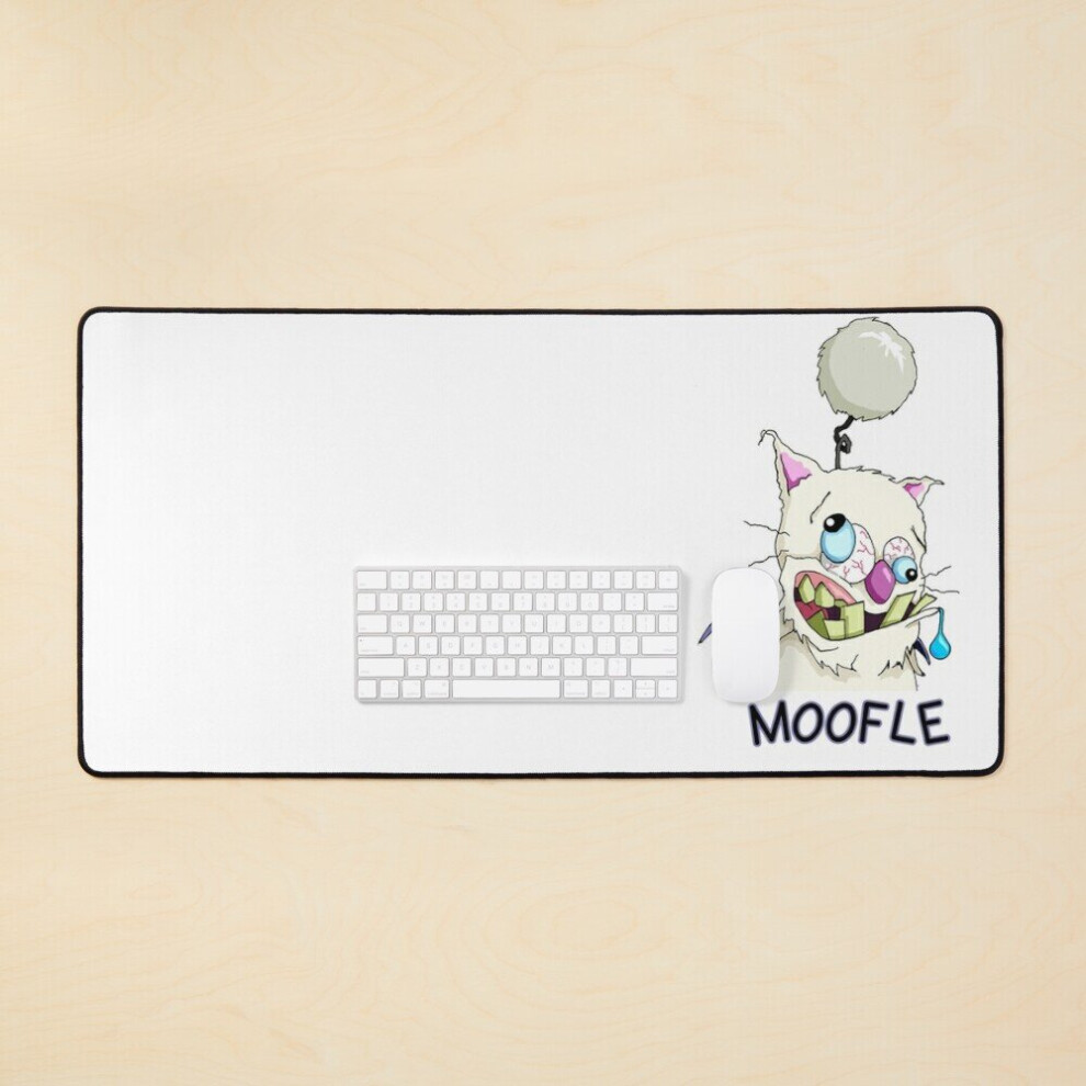 Desk Mat Moofle The Moogle! Large Gaming Mouse Pad 35X16 Inch 7802738391831