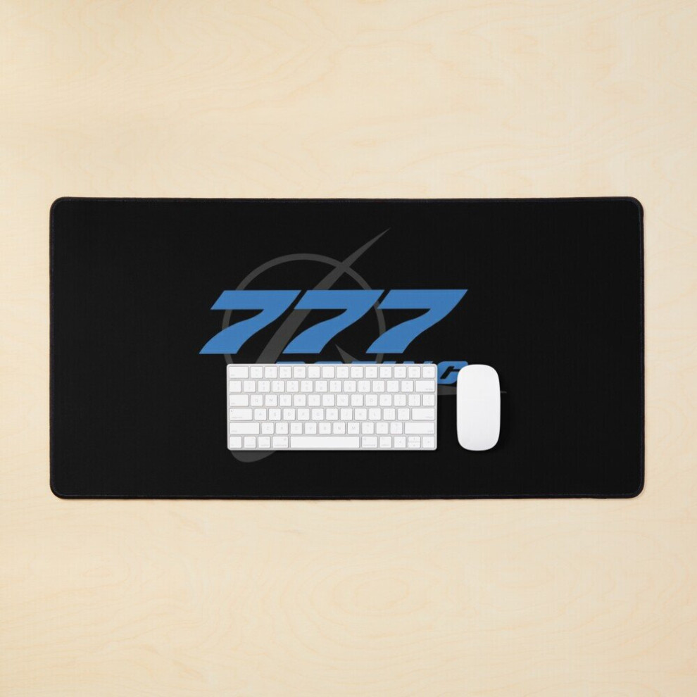 Desk Mat Boeing 777 Large Gaming Mouse Pad 35X16 Inch 7802738358858