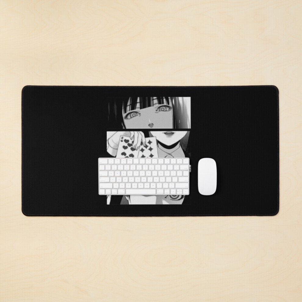Desk Mat Kakegurui Collage Large Gaming Mouse Pad 35X16 Inch 7802738327465